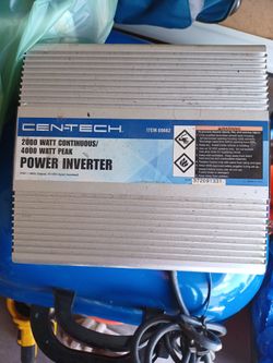 2000 Watt Continuous/4000 Watt Peak Power Inverter