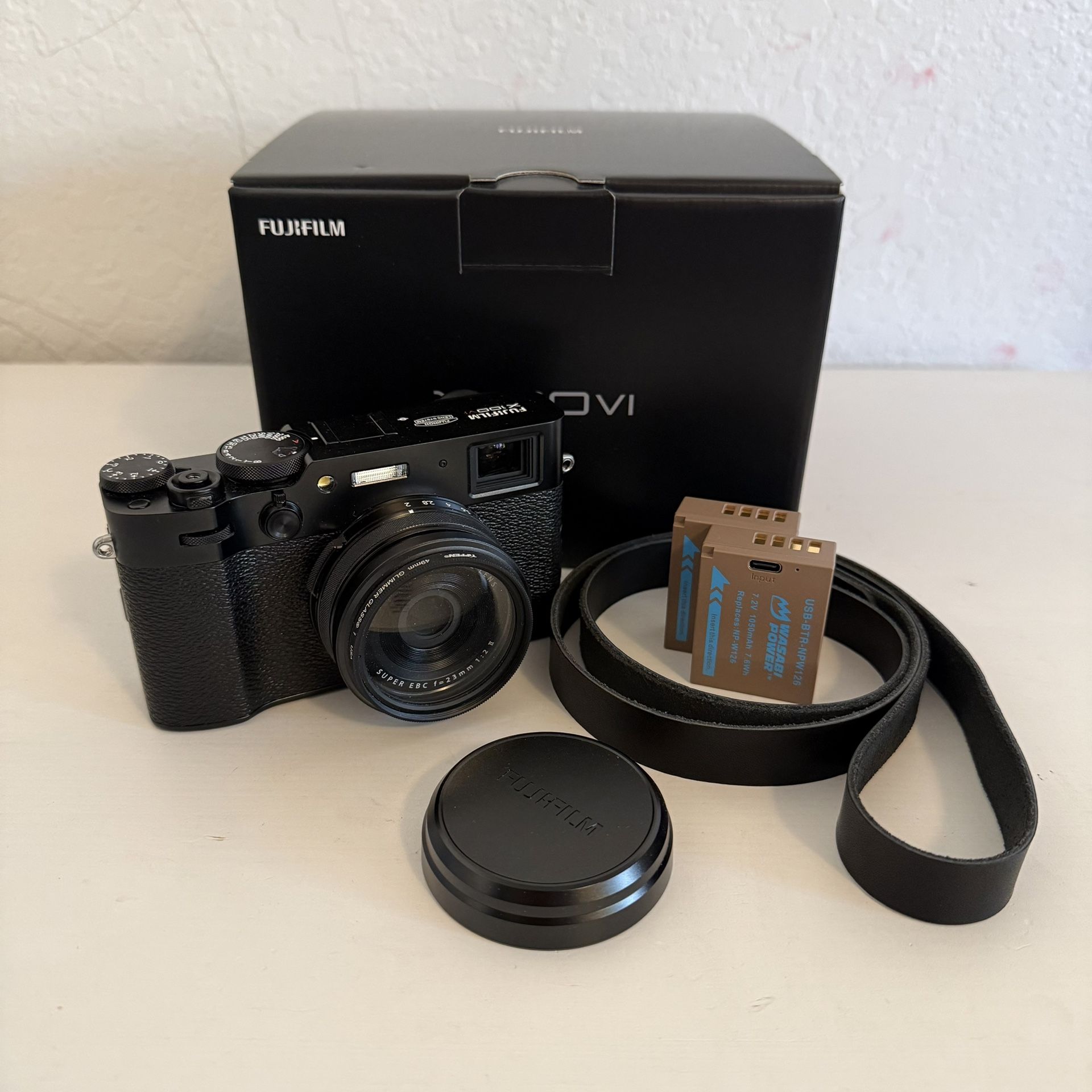 Fujifilm X100VI Black Compact Mirrorless Camera