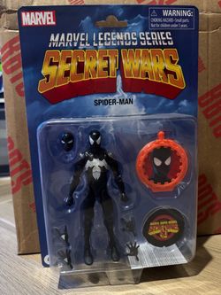 Secret Wars Spider Man Marvel Legends $25