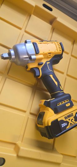 600ft Lbs High Torque 1/2 Inch Impact Driver. Compatible With Dewalt 20v Batteries.
