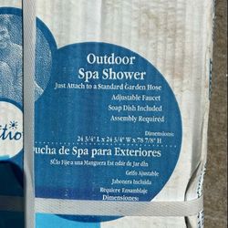OUTDOOR SPA SHOWER,  VINTAGE, BRAND NEW IN SEALED BOX