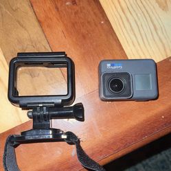 GoPro hero 6 with a ton of accessories. 