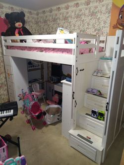 Kids Twin Loft Bed