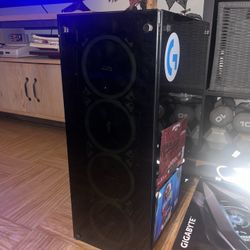 PC Build Tower / Case for Gaming PC (black)