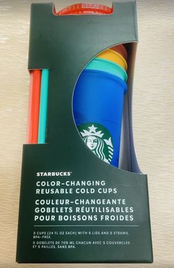 🌈 Starbucks New Color Changing Cups 🌈