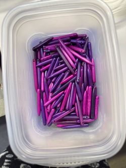 Howlite Stick Spike Beads $20