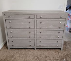 1 Dresser and 1 nightstand