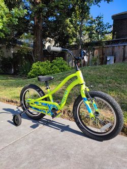 16" Electra Sprocket 1 Kids Bike Training Wheels