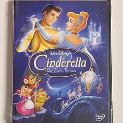 Walt Disney’s CINDERELLA (2005 DVD) 2 Disc Special, Platinum Edition, Princess Fairy Tale, Kids Family Movie *Brand New & Sealed*