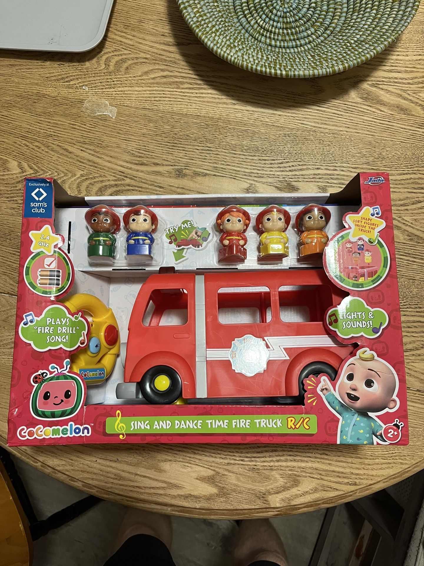 Cocomelon Firetruck Kids Toy