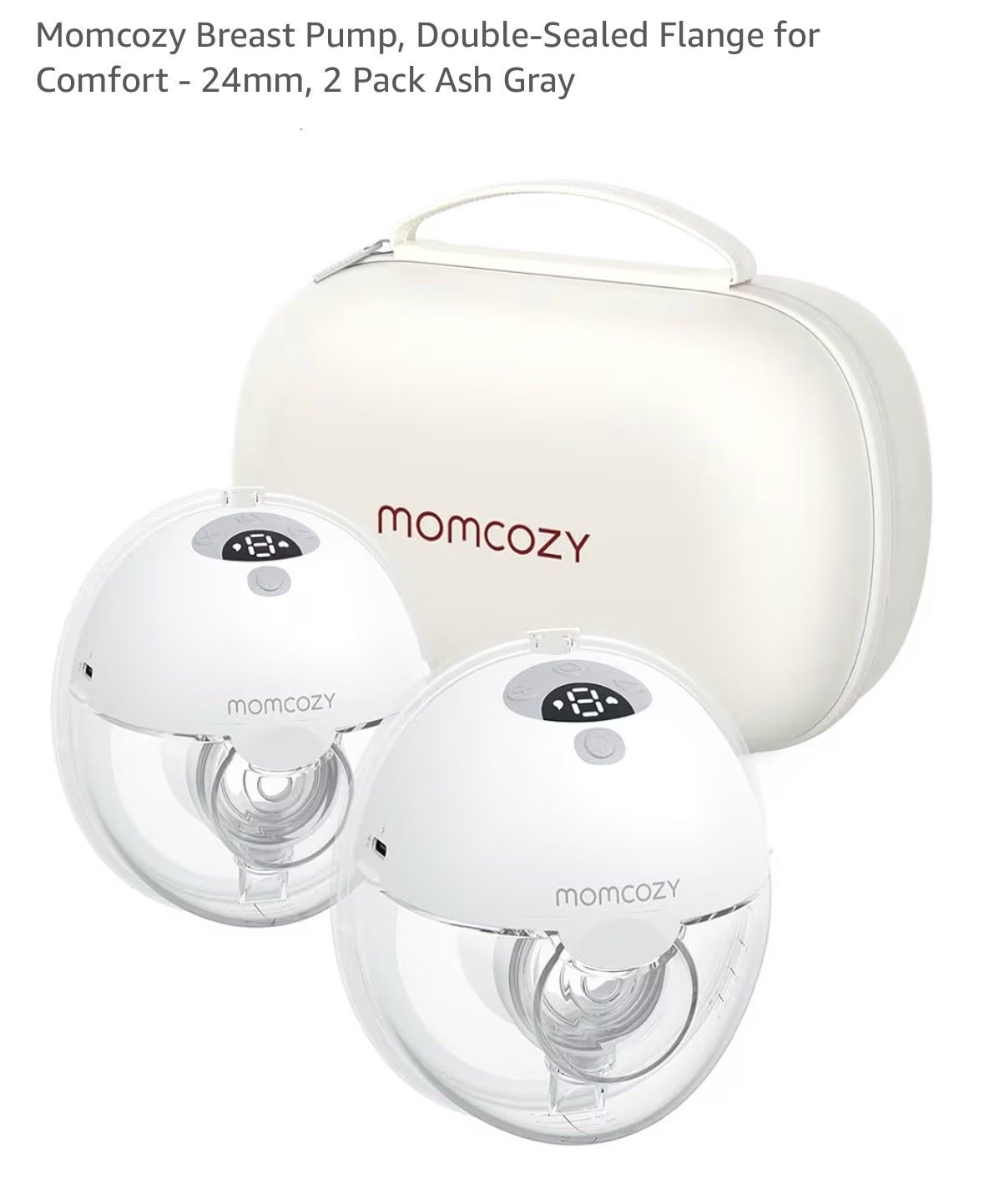 โจ Momcozy M5 Wearable Breast Pump โ Full Set + Extras โจ