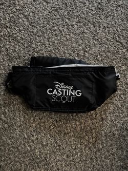 Disney Casting Scout Black Fanny Pack