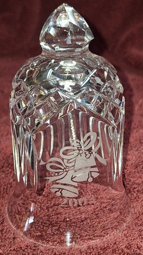 2003 Ireland Waterford Crystal Bell Songs of Christmas Silver Bells C18P063