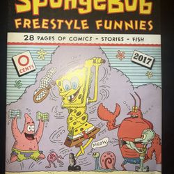 United Plankton Pictures SpongeBob Freestyle Funnies Free Comic Book Day 2017