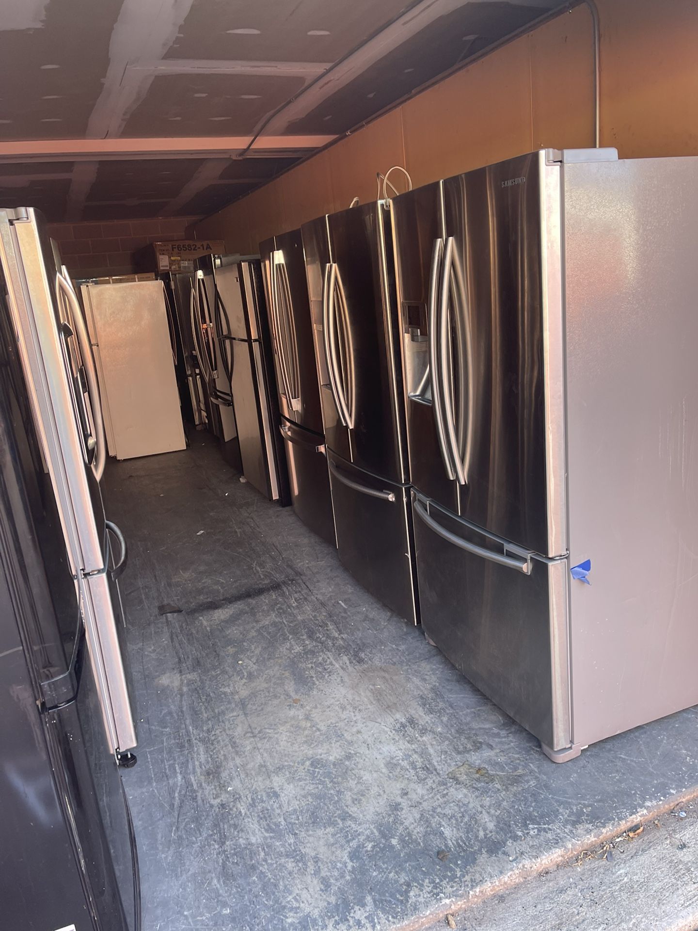 NEW AND USED STAINLESS STEEL FRENCH DOORS REFRIGERATORS