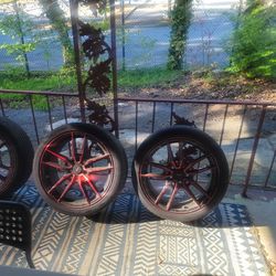 18in KOING WHEELS & TIRES