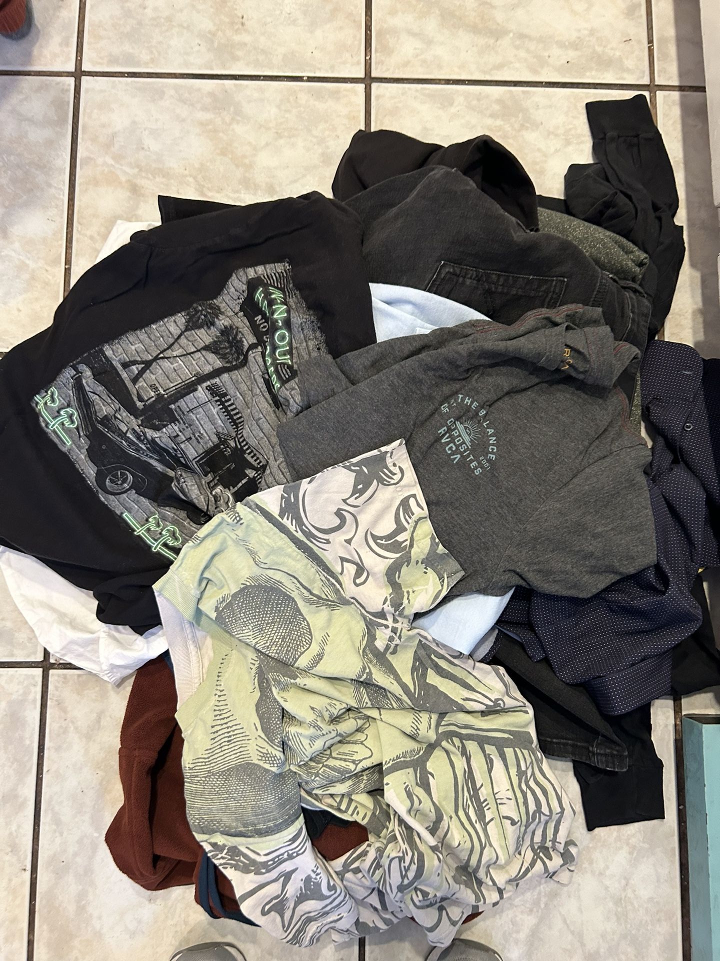 Bag Of Mens Clothes