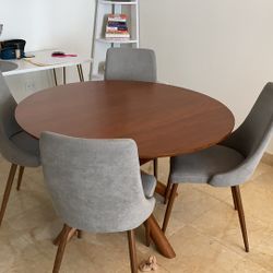 West Elm - Jax Round Dining Table