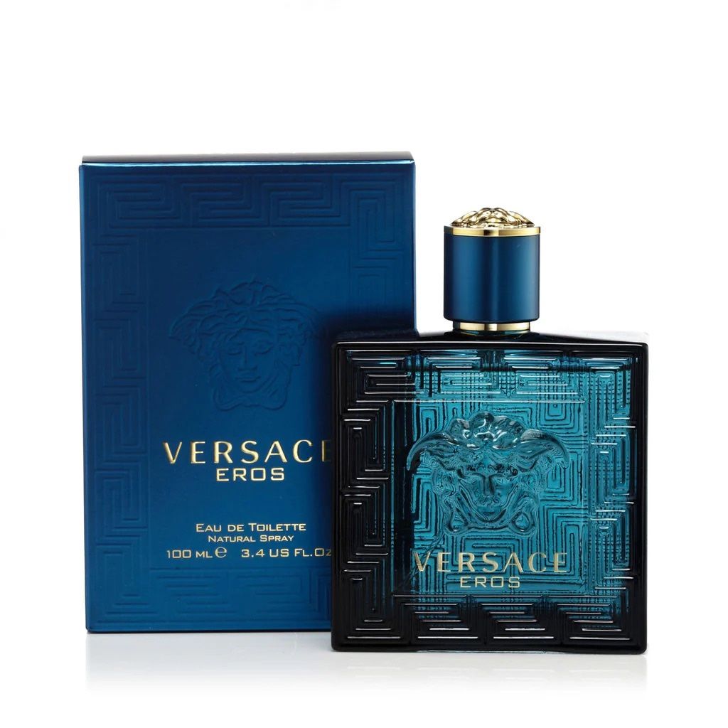 Versace Eros Eau De Parfum 3.4 fl oz/100ml Men's Fragrance for Sale in ...