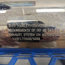 Harley Davidson Exhaust 