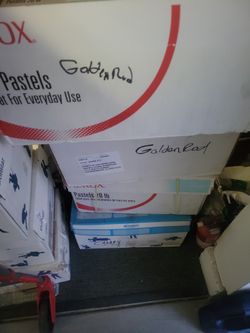 Xerox Plus Pastel ,blue Golden Rod Canary 5000 Paper Sheets