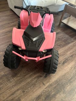 Electric scooter. The battery is missing.