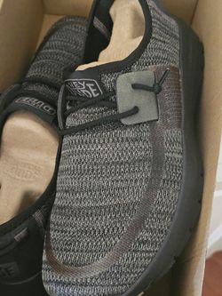 Hey Dude Knit Slip-On Shoes mens 10