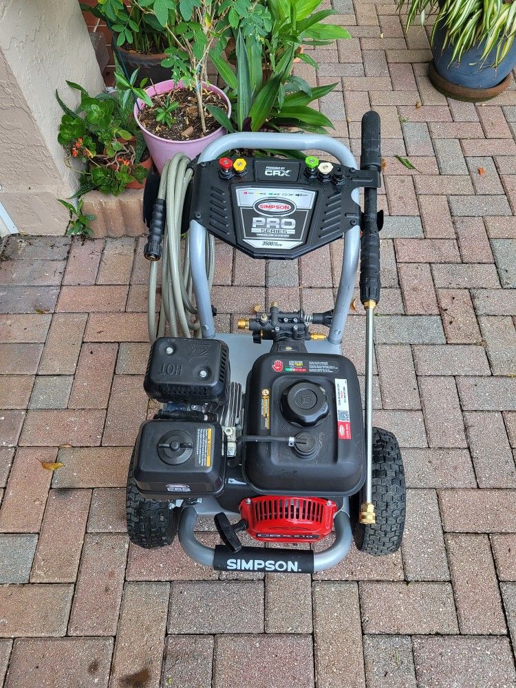 Used Simpson Pressure Washer 3500psi