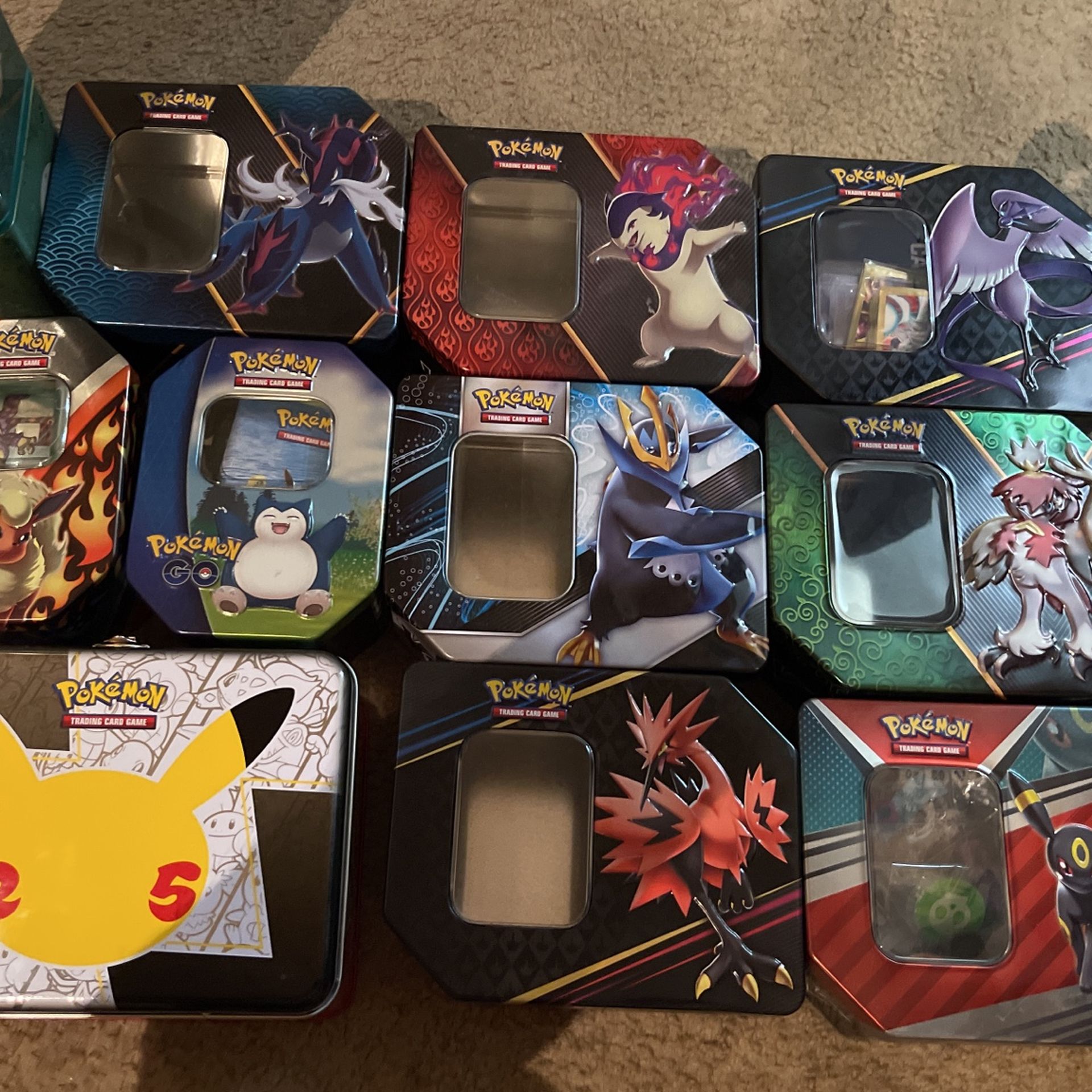 Pokemon Tins