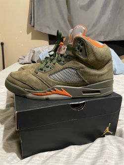 Sz 11 Jordan 5s Olive $50 FIRM NO TRADES