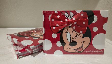 Disney Parks Minnie Mouse Autograph and Photograph Book