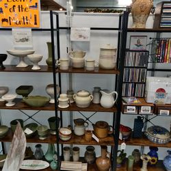 Art Glass And Pottery 