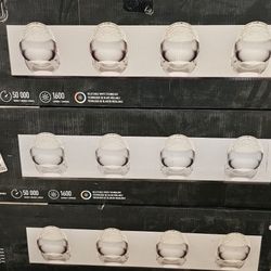 Artika

Oracle 27 in. 4 Light Chrome
Modern Integrated LED 5 CCT
Vanity Light Bar for Bathroom
with Bubble Glass