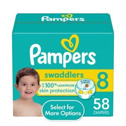 Pampers Size 8