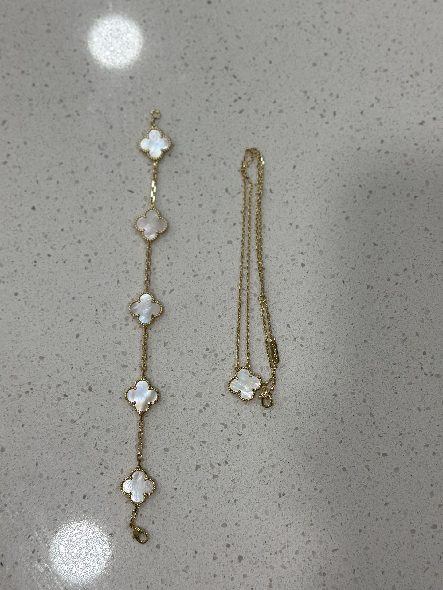 Bracelet And Necklet Set