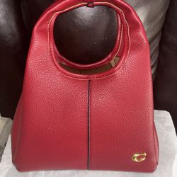 Red Coach Bag