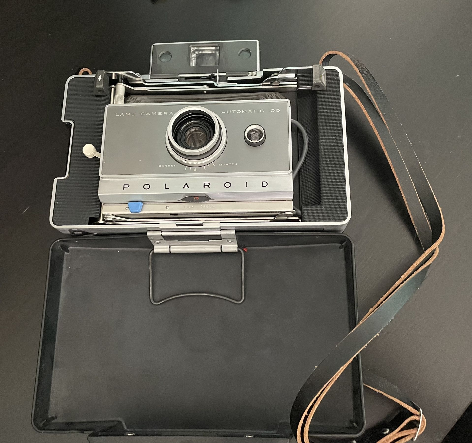 📸 Vintage Polaroid Automatic 100 Land Camera Set