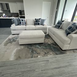 Couches And Ottoman 