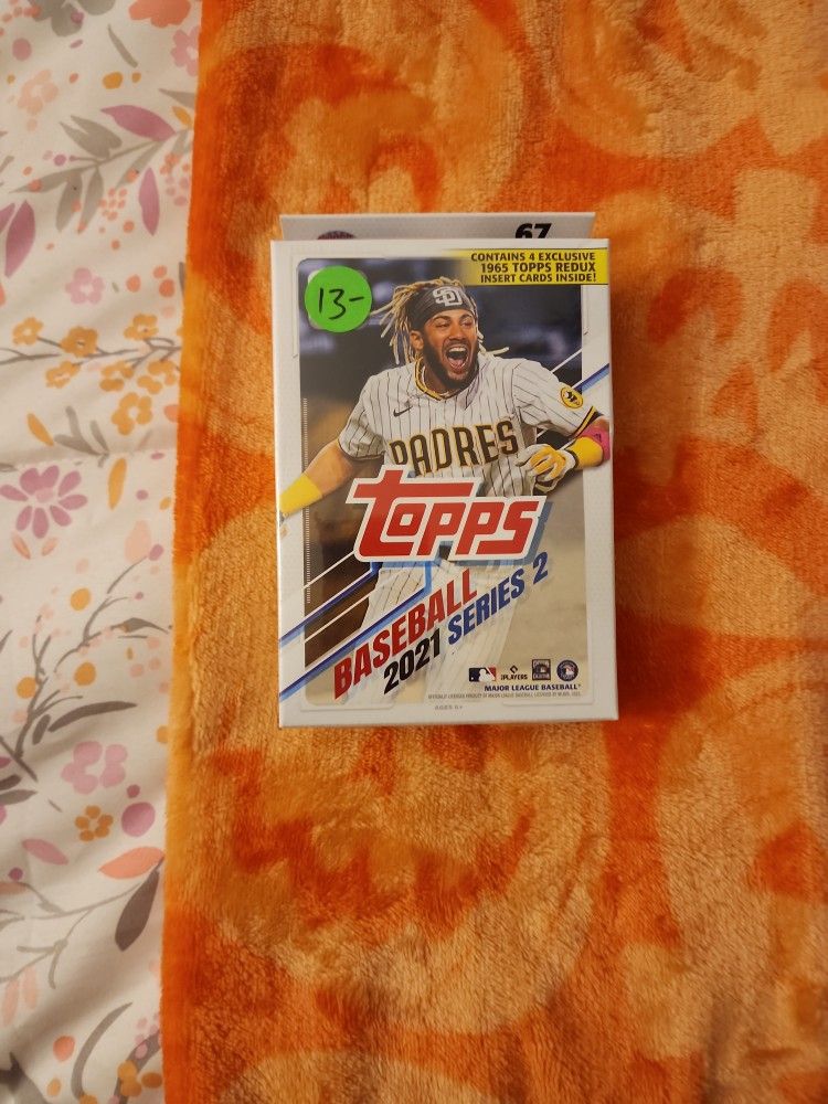 TOPPS BASEBALL 2021 SERIES 2 HANGER BOX