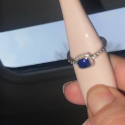 Pandora Sparkling Square Halo Ring