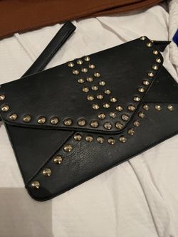 Black Clutch Purse 