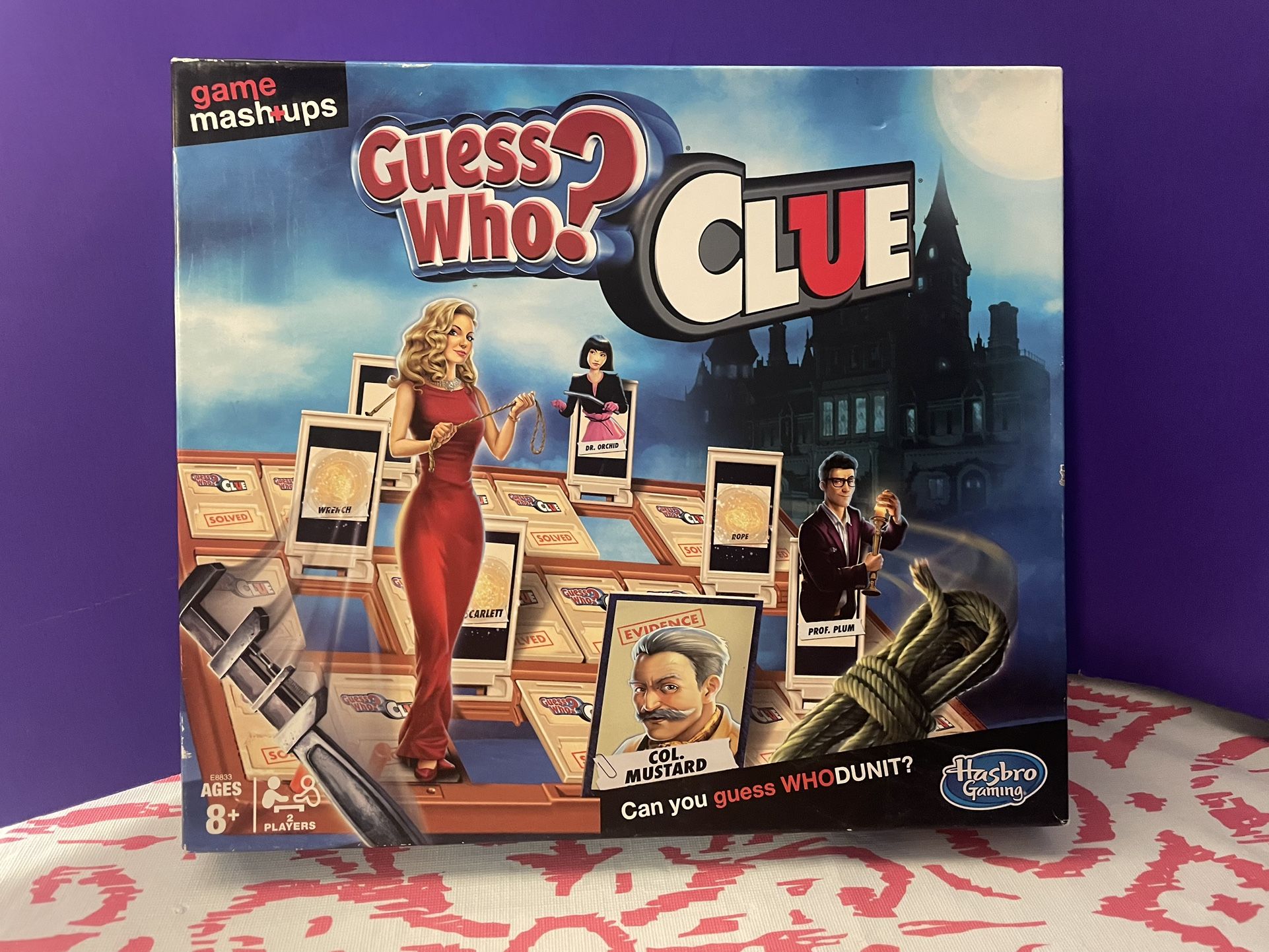 Guess Who? Clue Game Mashups