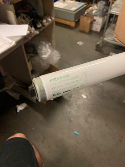 Case of (7) Sylvania F96T12/CW/HO/CT/ECO Cold temp use only 8ft HO fluorescent lamp light bulbs cool white