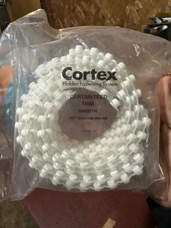 Cortex Hidden Fastening System CertainTeed Trim Smooth