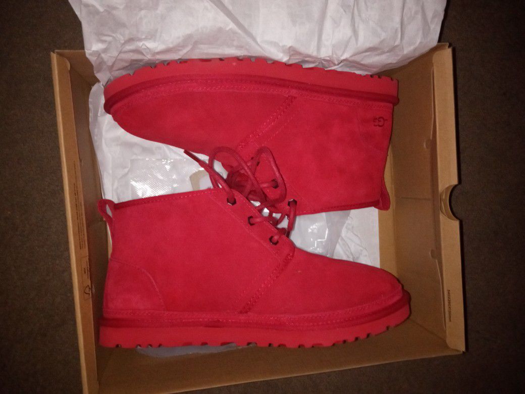 All Red Uggs 