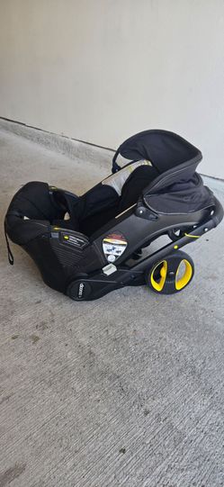 Doona+ Infant Car Seat & Stroller (Black)