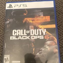 PS5 Call of Duty Black OPS 6