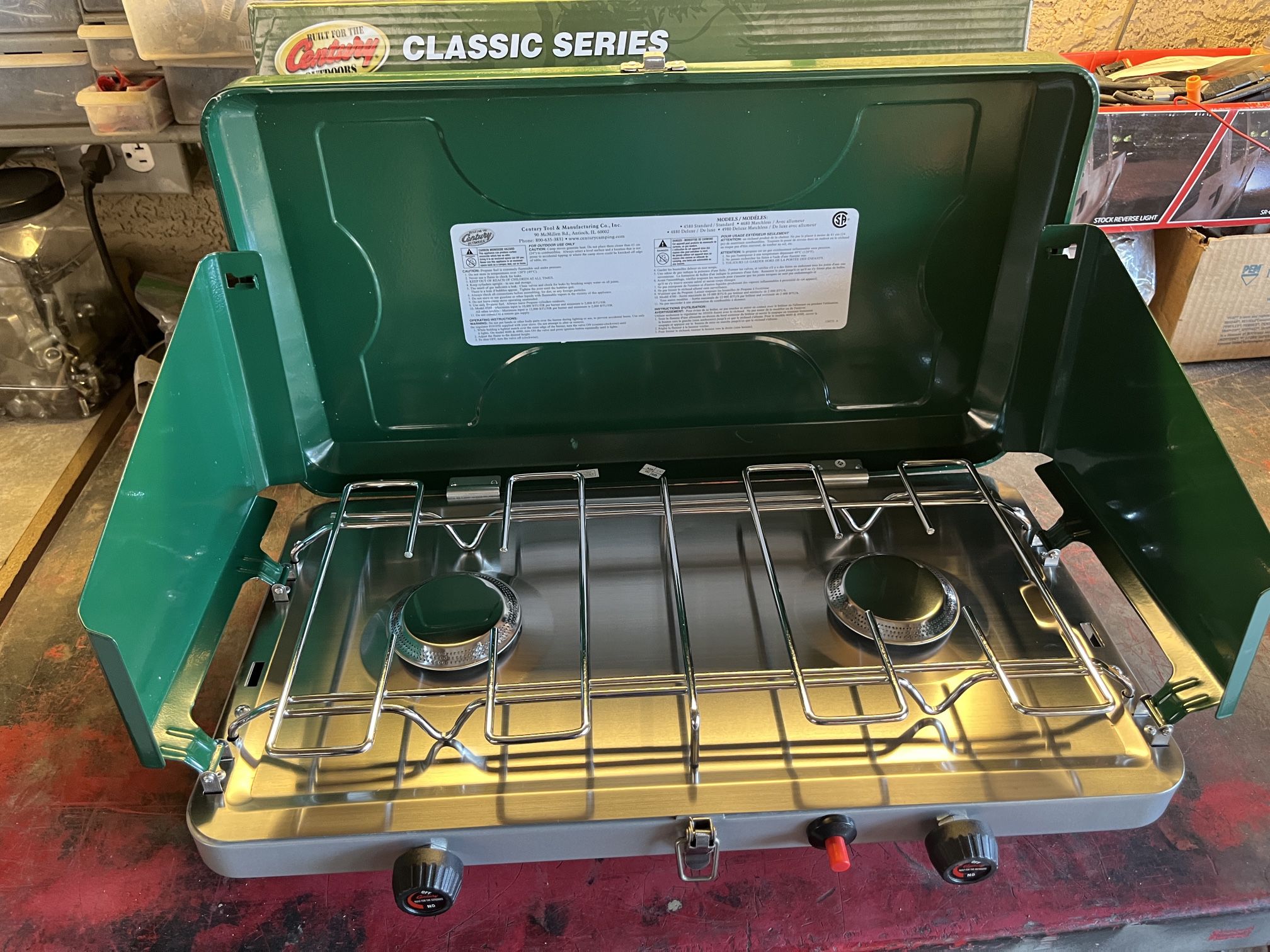 Century Matchless Two-Burner Stove