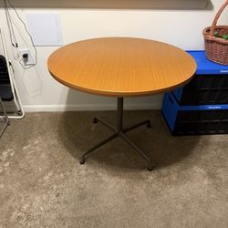 Wood Top Dining/Cafe Table