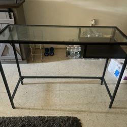 Glass storage/computer Stand